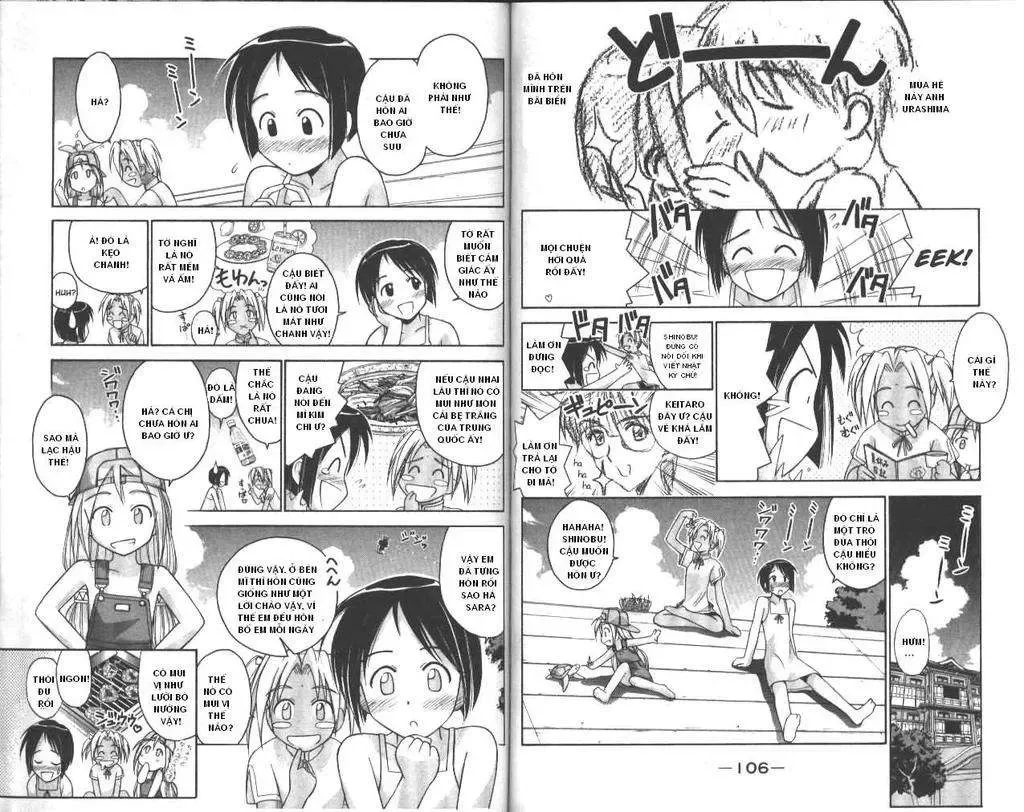 Love Hina Chapter 39 - Trang 4