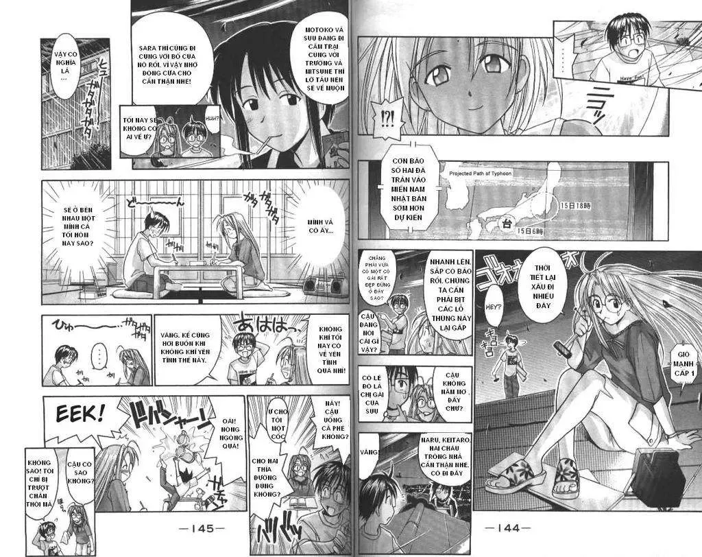 Love Hina Chapter 41 - Trang 4