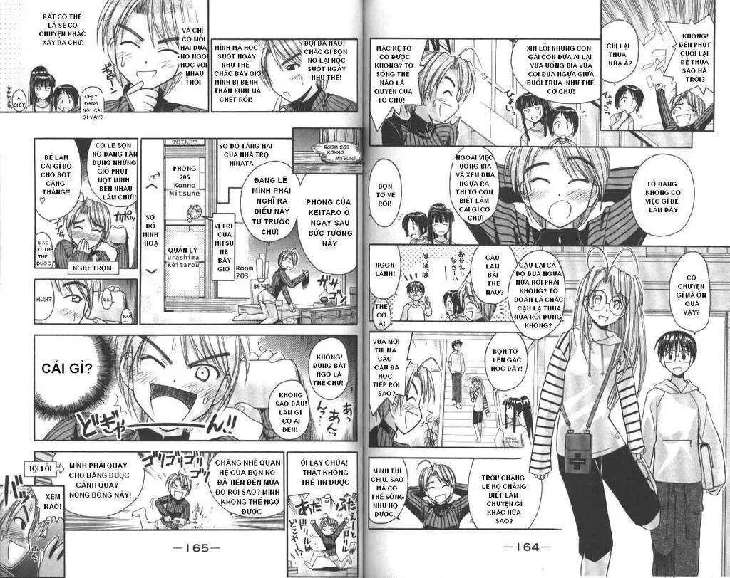 Love Hina Chapter 42 - Trang 3