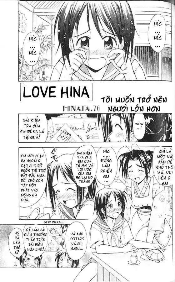 Love Hina Chapter 76 - Trang 3