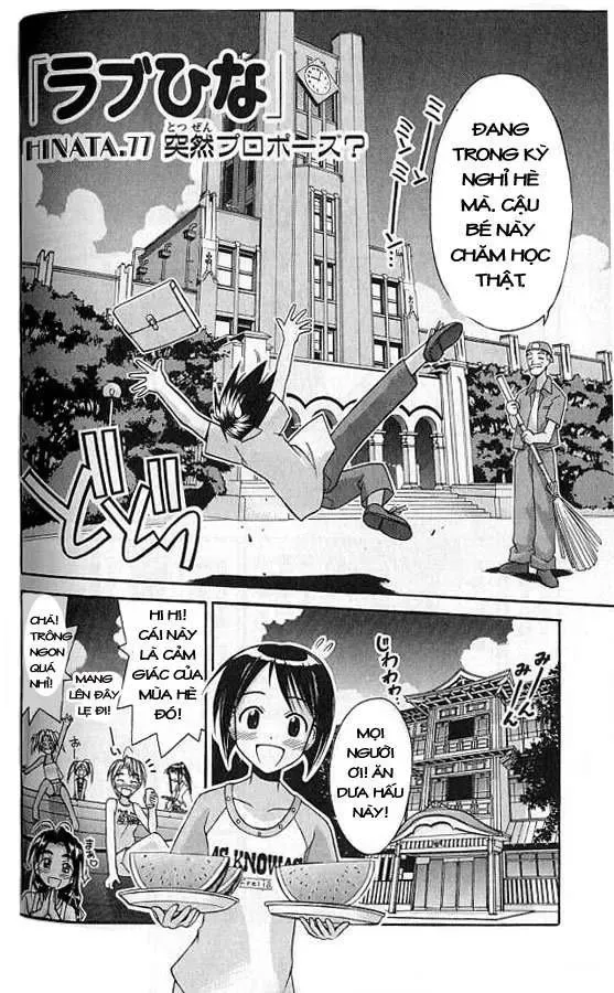 Love Hina Chapter 77 - Trang 4