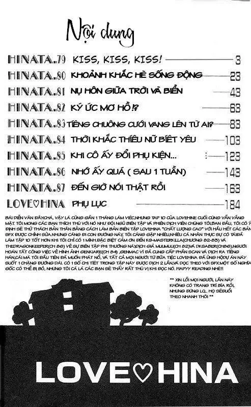 Love Hina Chapter 79 - Trang 3