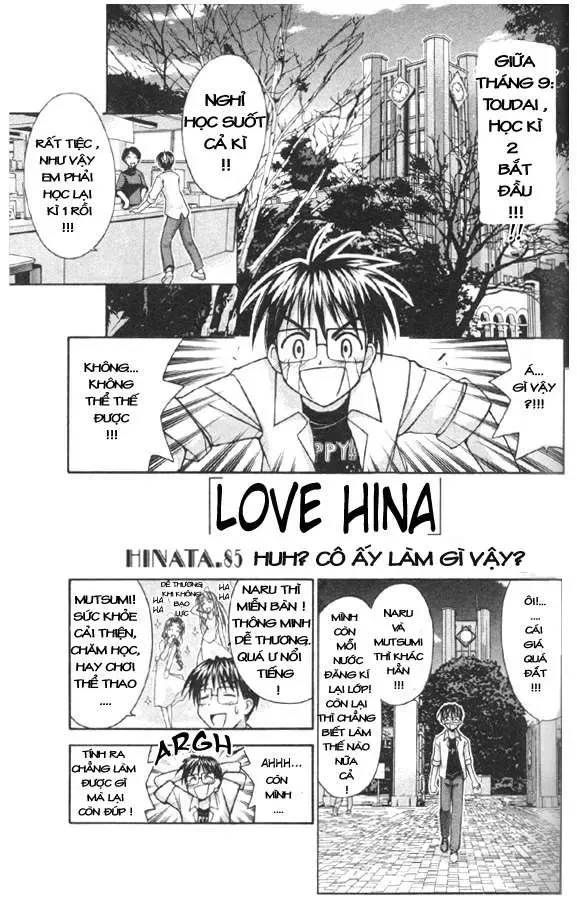 Love Hina Chapter 85 - Trang 3