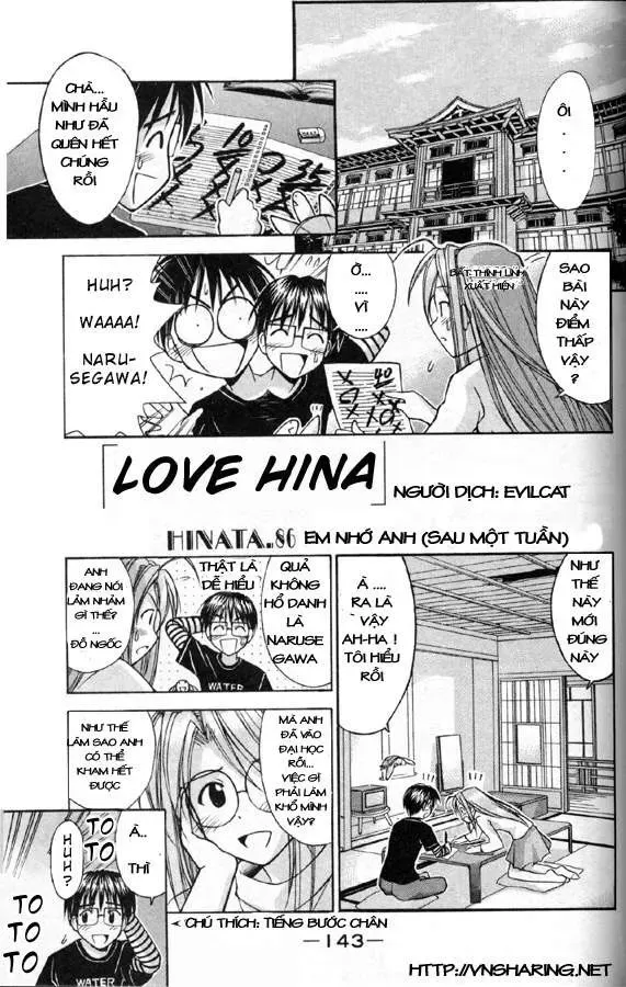 Love Hina Chapter 86 - Trang 3
