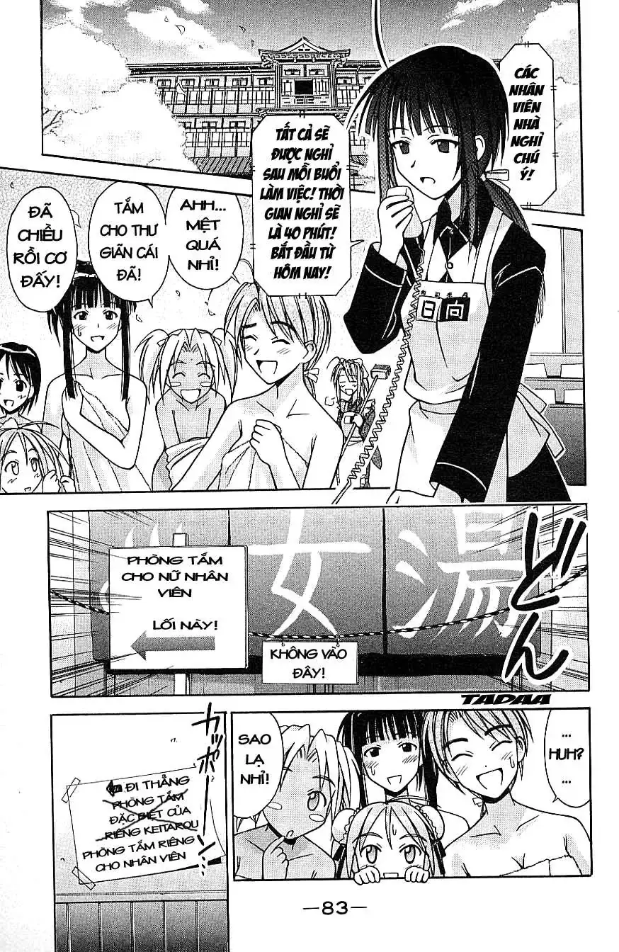 Love Hina Chapter 92 - Trang 3