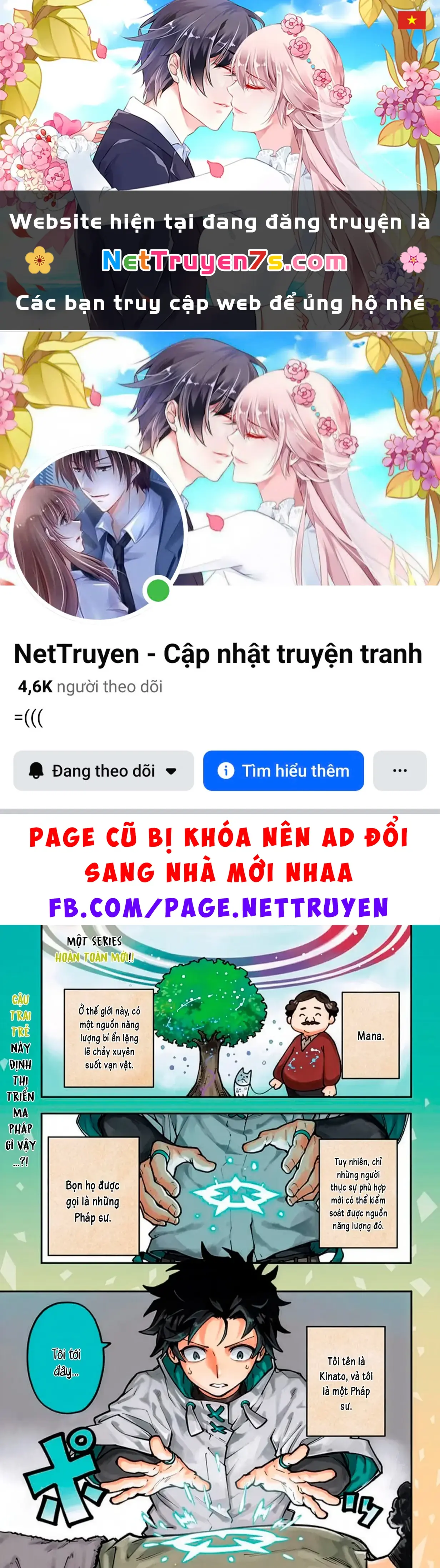Ma Pháp Của Kinato Chapter 1 - Trang 2