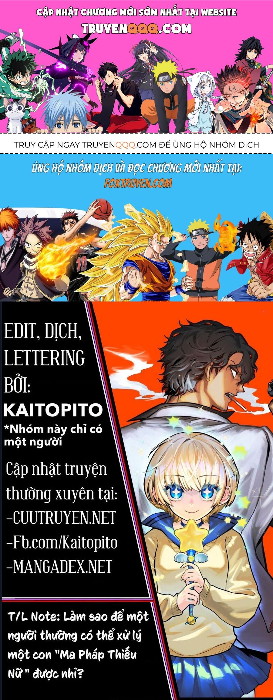 Ma Pháp Thiếu Nữ Và Cuộc Chiến Chống Ma Túy Chapter 9 - Trang 1