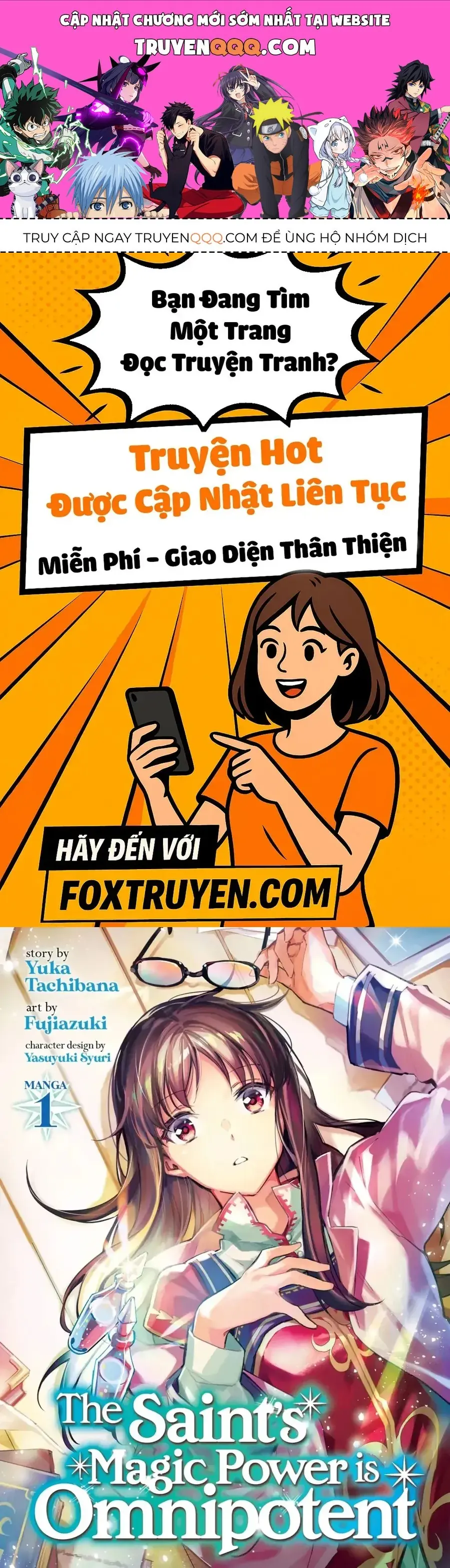 Ma Pháp Toàn Năng Của Thánh Nữ Chapter 1 - Trang 2