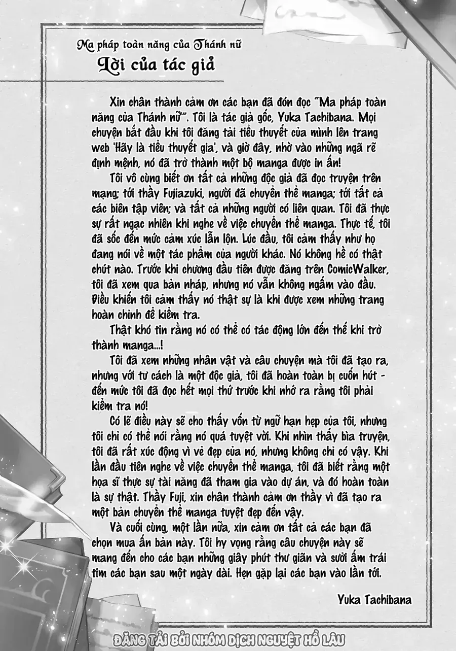 Ma Pháp Toàn Năng Của Thánh Nữ Chapter 4.5 - Trang 11