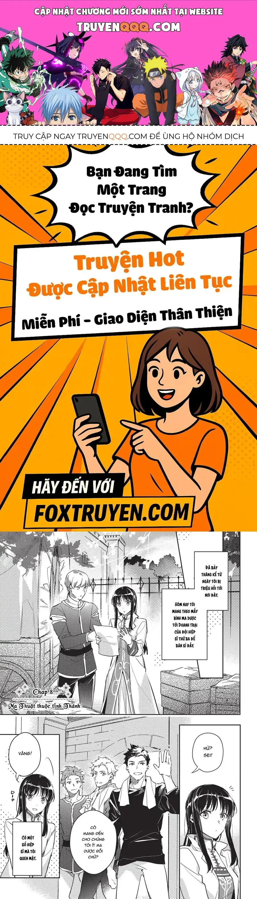 Ma Pháp Toàn Năng Của Thánh Nữ Chapter 8 - Trang 2
