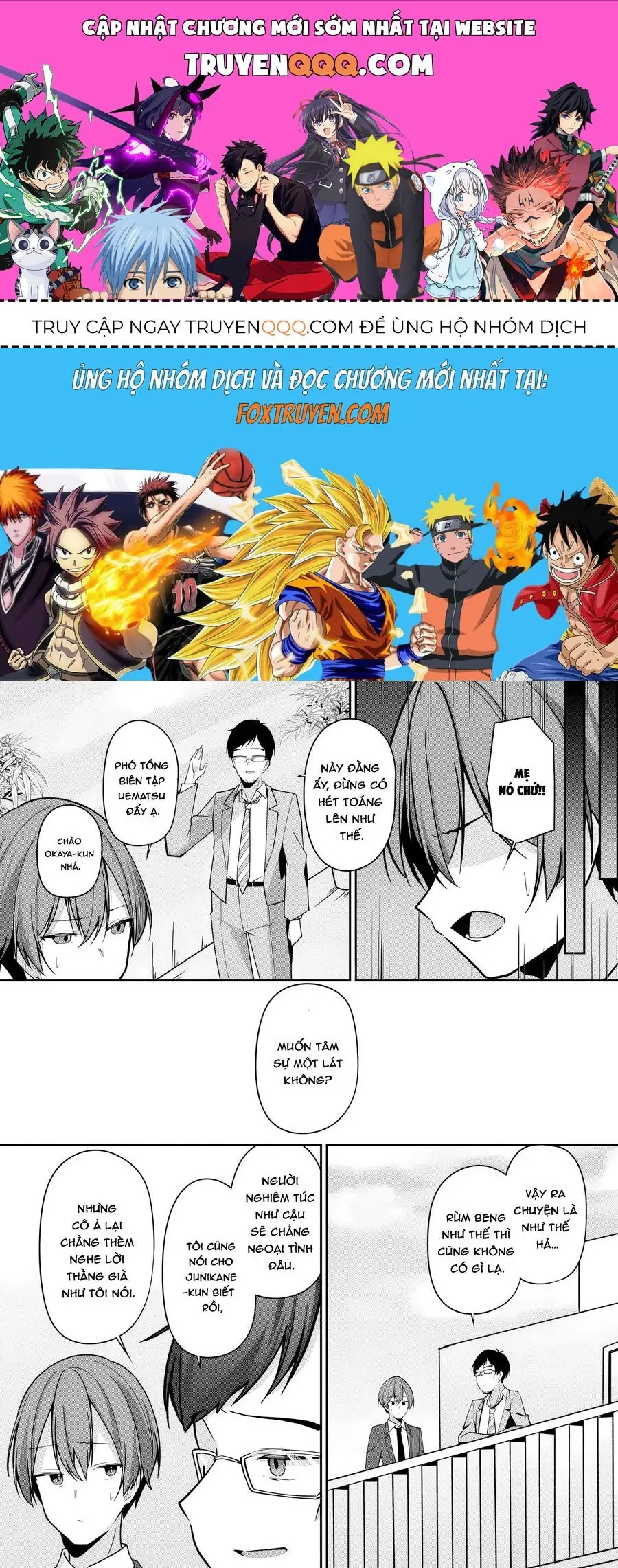 Madogiwa Henshuu To Baka Ni Sareta Ore Ga, Futago Jk To Doukyo Suru Koto Ni Natta Chapter 2.2 - Trang 2