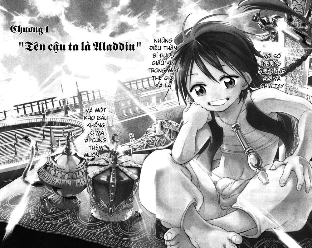 Magi: Bậc Thầy Pháp Thuật Chapter 1 - Trang 10
