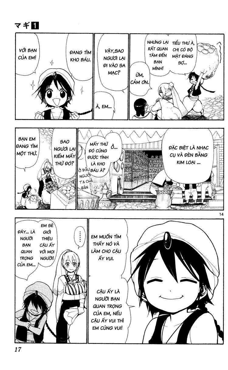 Magi: Bậc Thầy Pháp Thuật Chapter 1 - Trang 22