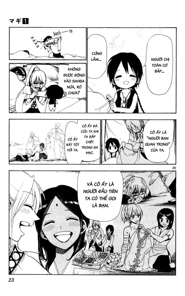 Magi: Bậc Thầy Pháp Thuật Chapter 1 - Trang 28