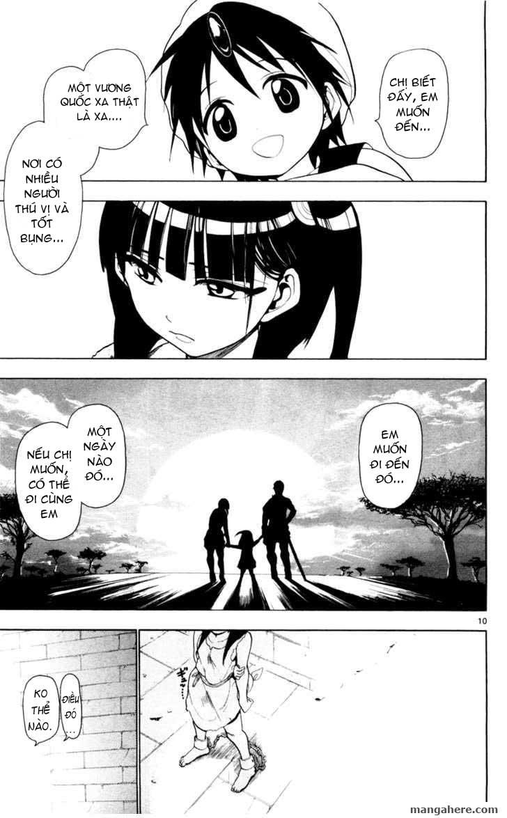 Magi: Bậc Thầy Pháp Thuật Chapter 10 - Trang 10