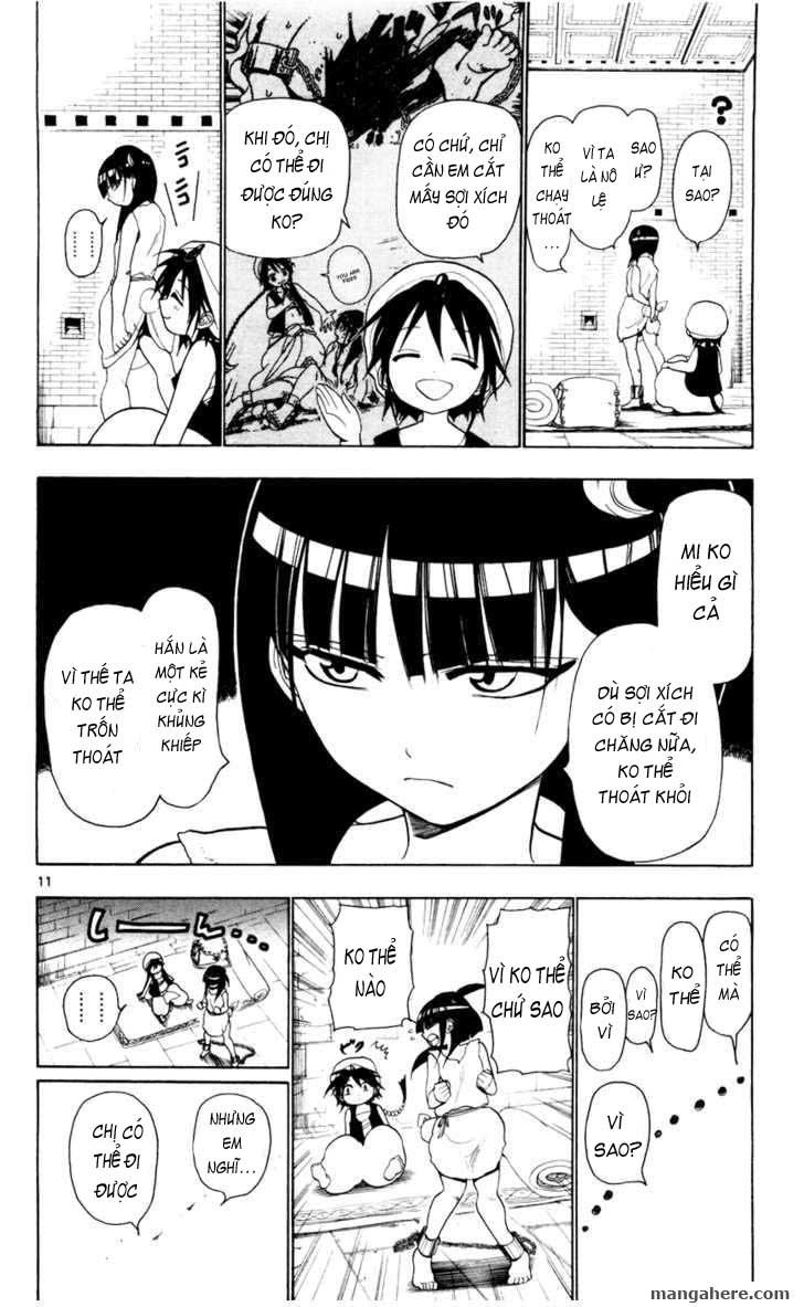 Magi: Bậc Thầy Pháp Thuật Chapter 10 - Trang 11