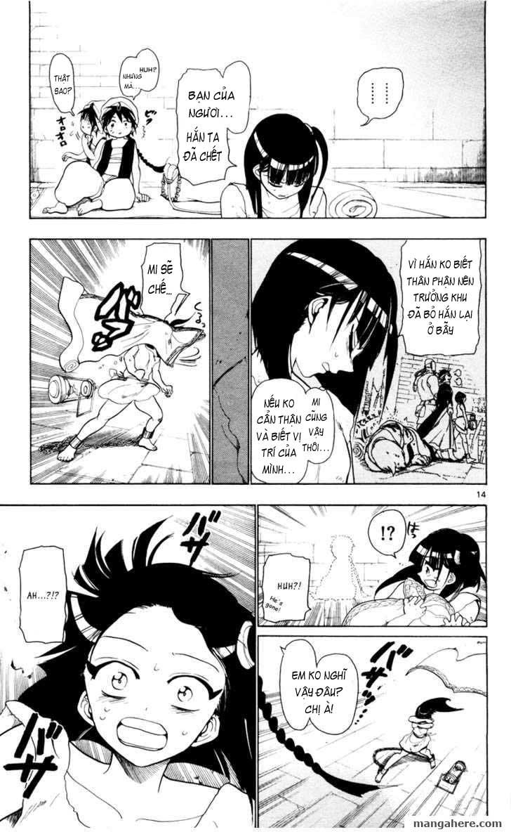 Magi: Bậc Thầy Pháp Thuật Chapter 10 - Trang 14