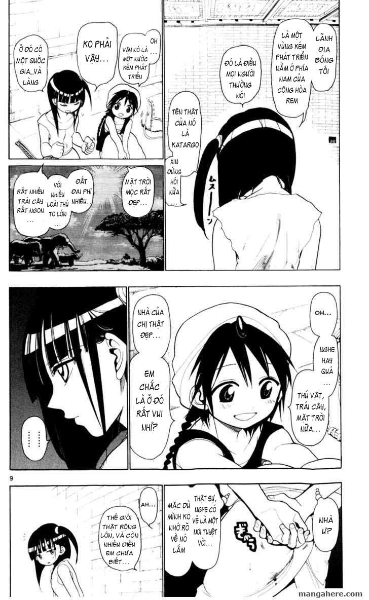 Magi: Bậc Thầy Pháp Thuật Chapter 10 - Trang 9