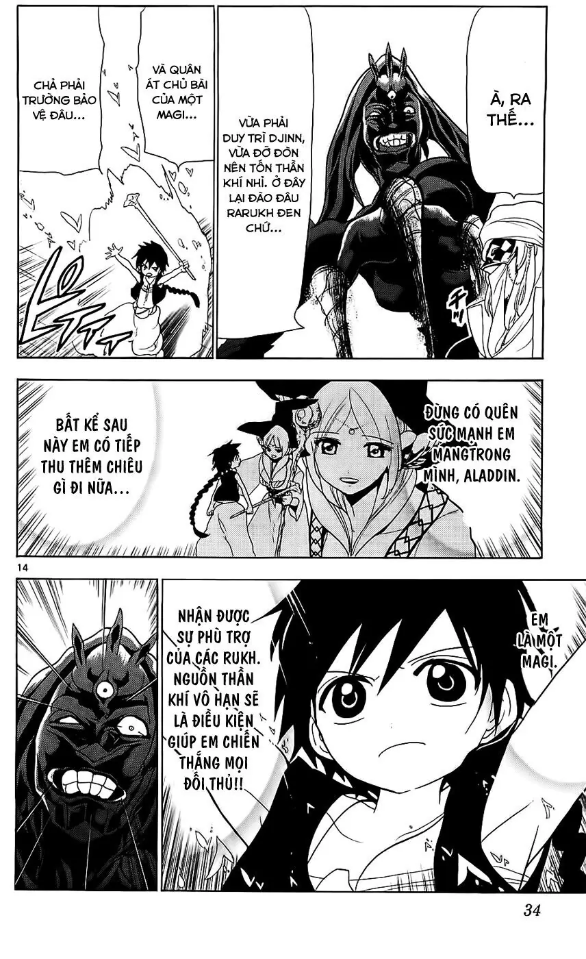 Magi: Bậc Thầy Pháp Thuật Chapter 100 - Trang 14