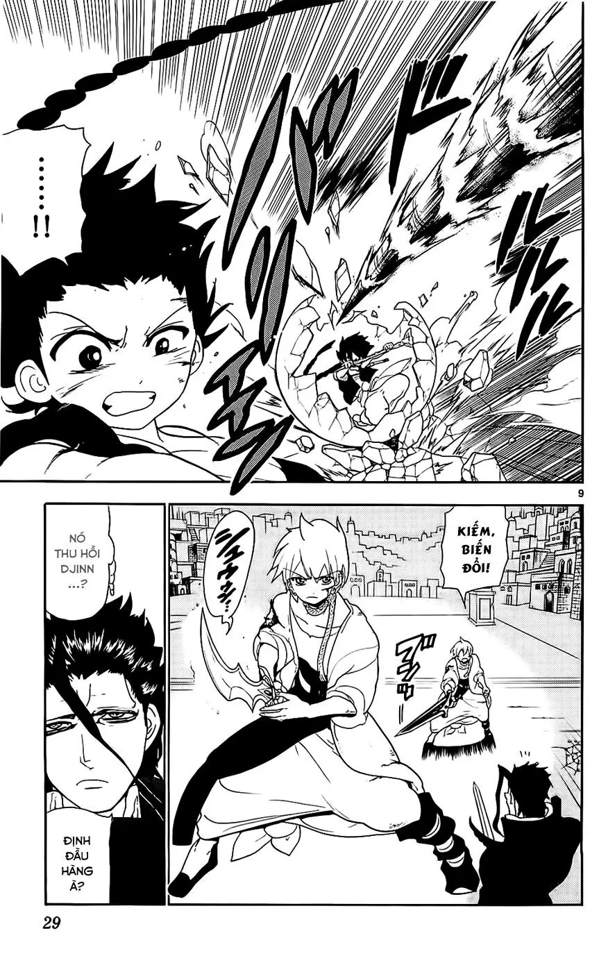 Magi: Bậc Thầy Pháp Thuật Chapter 100 - Trang 9