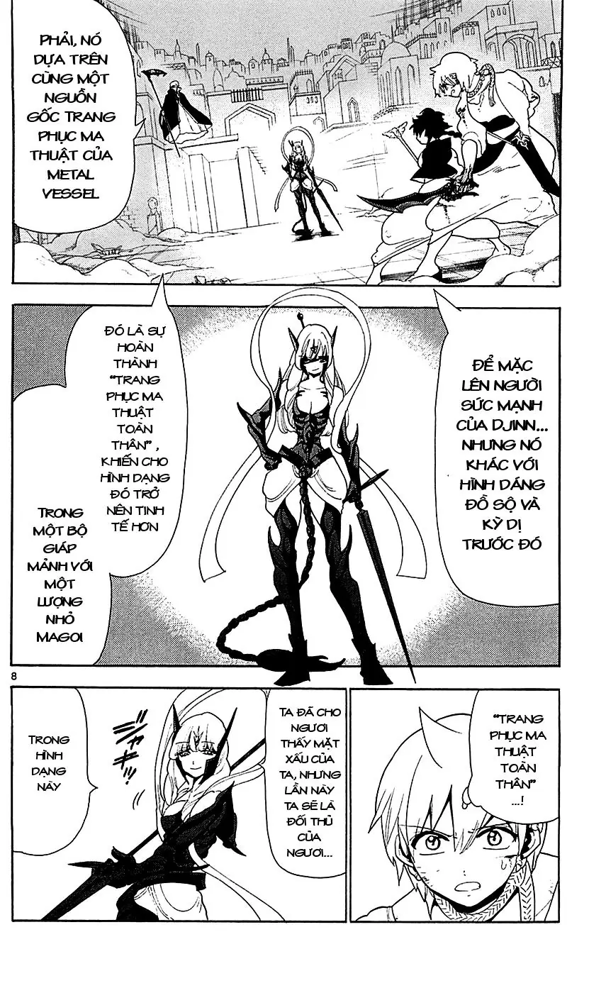 Magi: Bậc Thầy Pháp Thuật Chapter 101 - Trang 8
