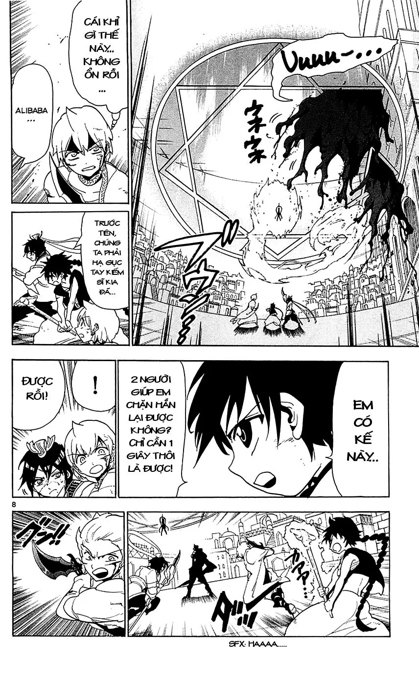 Magi: Bậc Thầy Pháp Thuật Chapter 102 - Trang 8