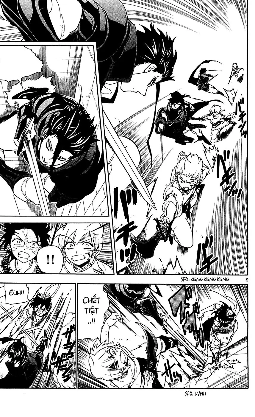 Magi: Bậc Thầy Pháp Thuật Chapter 102 - Trang 9