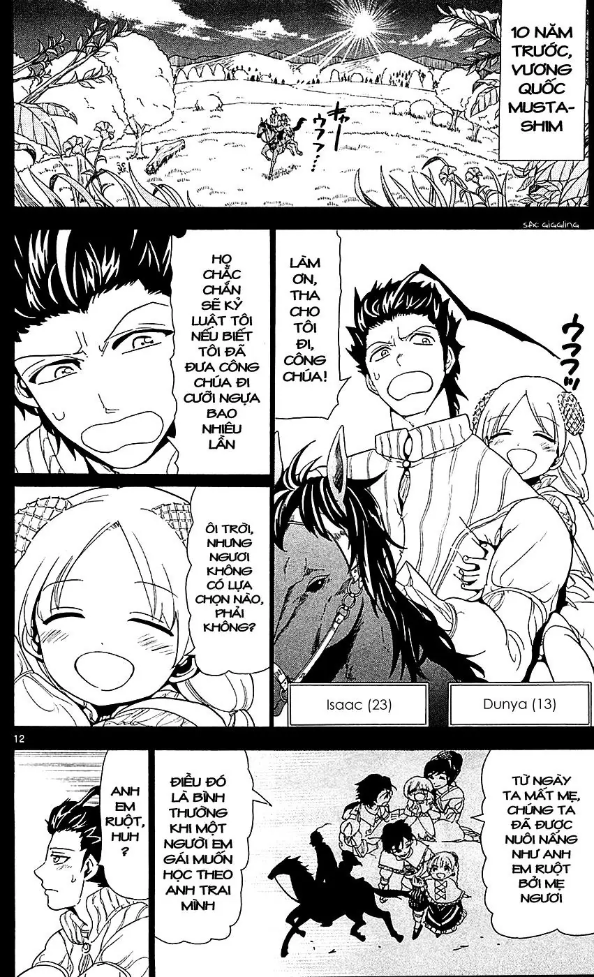 Magi: Bậc Thầy Pháp Thuật Chapter 103 - Trang 12