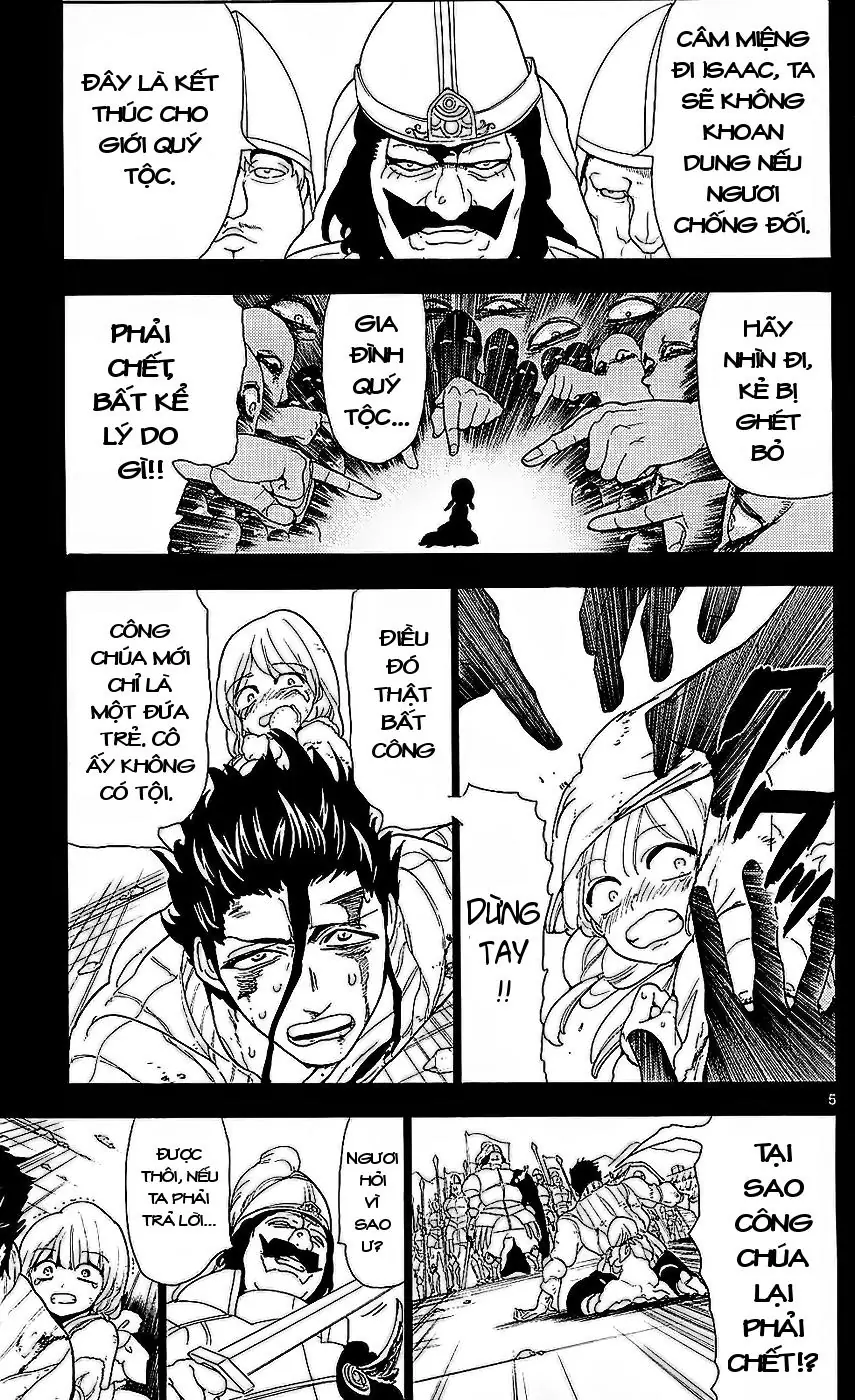 Magi: Bậc Thầy Pháp Thuật Chapter 104 - Trang 5