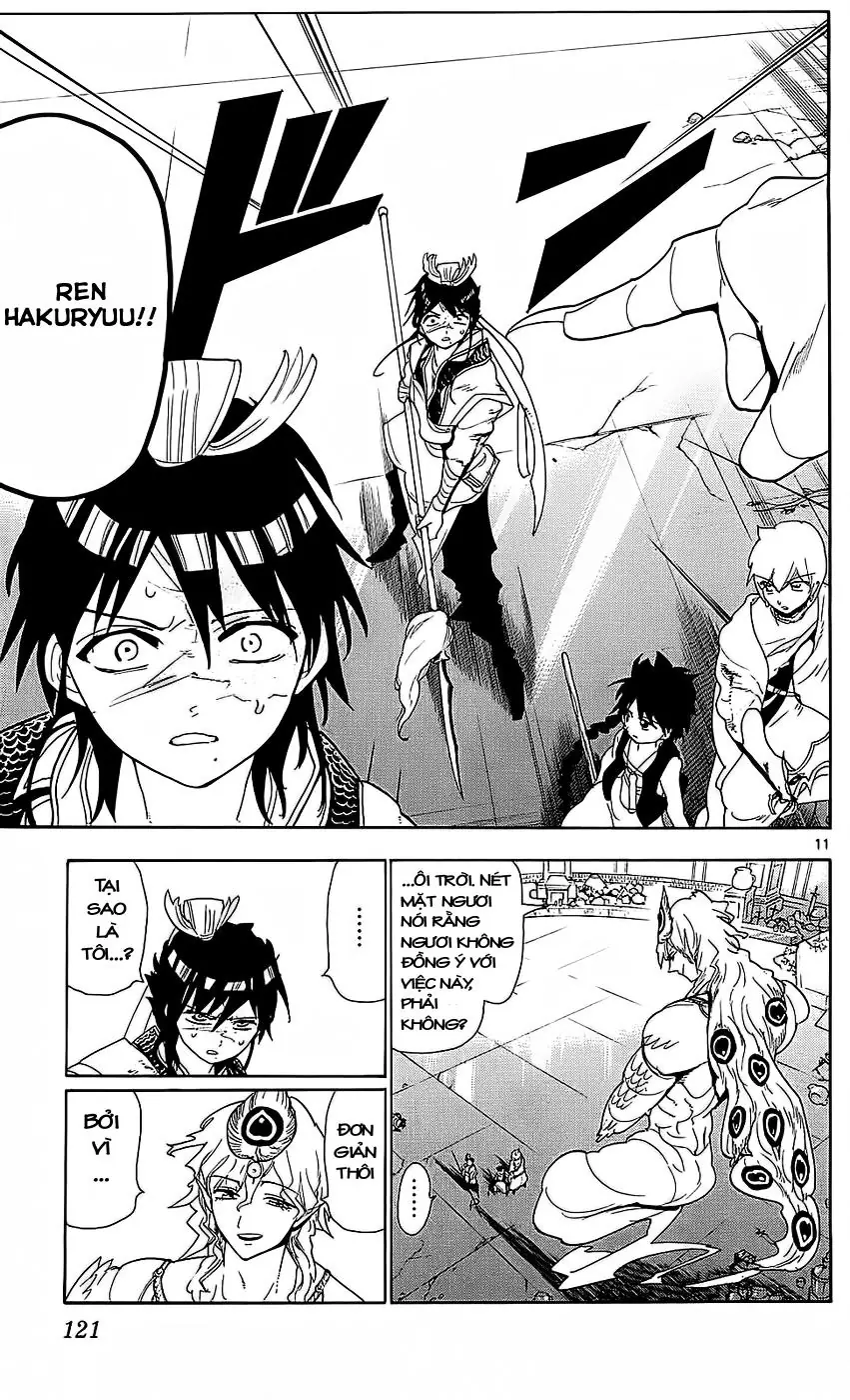 Magi: Bậc Thầy Pháp Thuật Chapter 105 - Trang 11