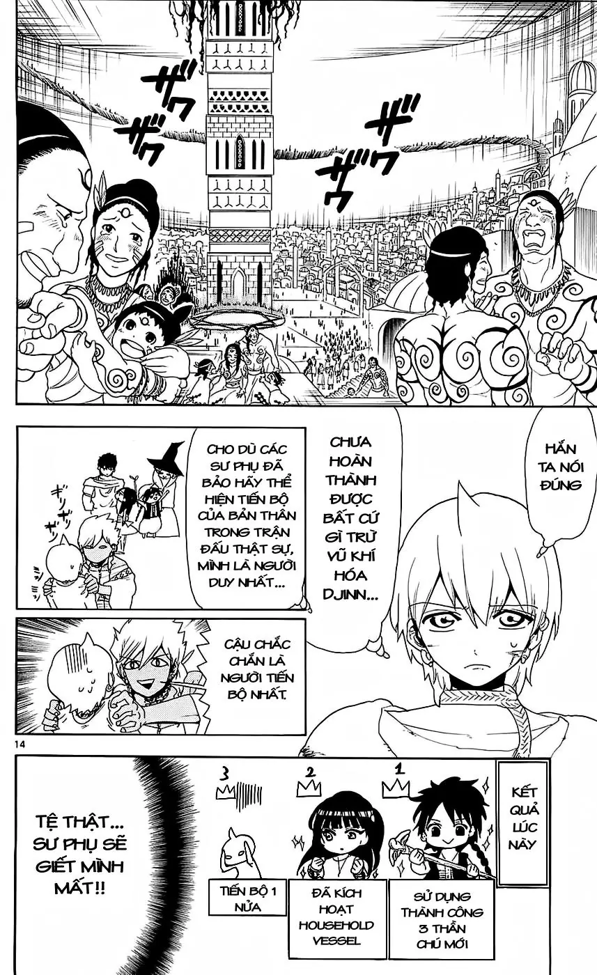 Magi: Bậc Thầy Pháp Thuật Chapter 105 - Trang 14