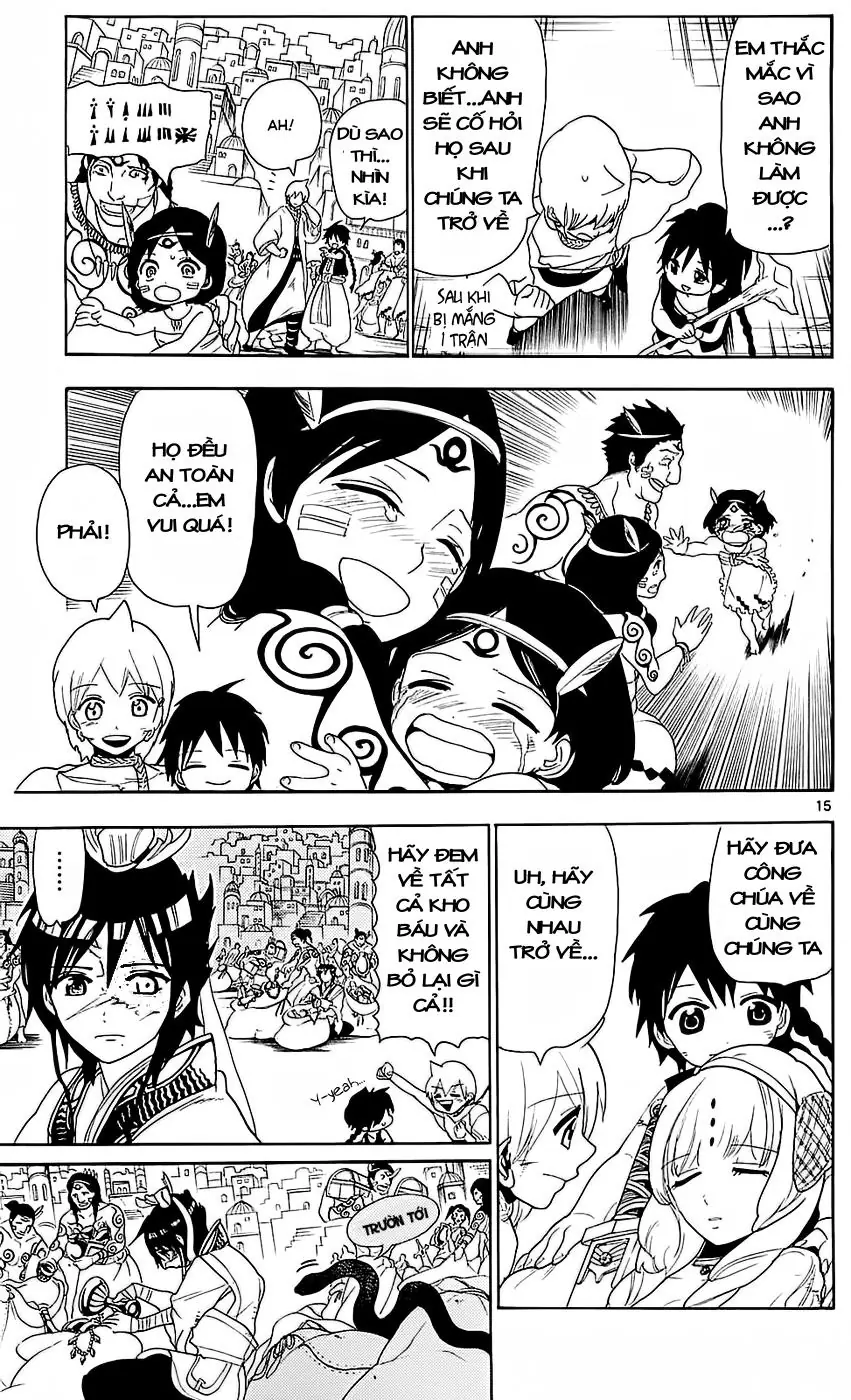 Magi: Bậc Thầy Pháp Thuật Chapter 105 - Trang 15