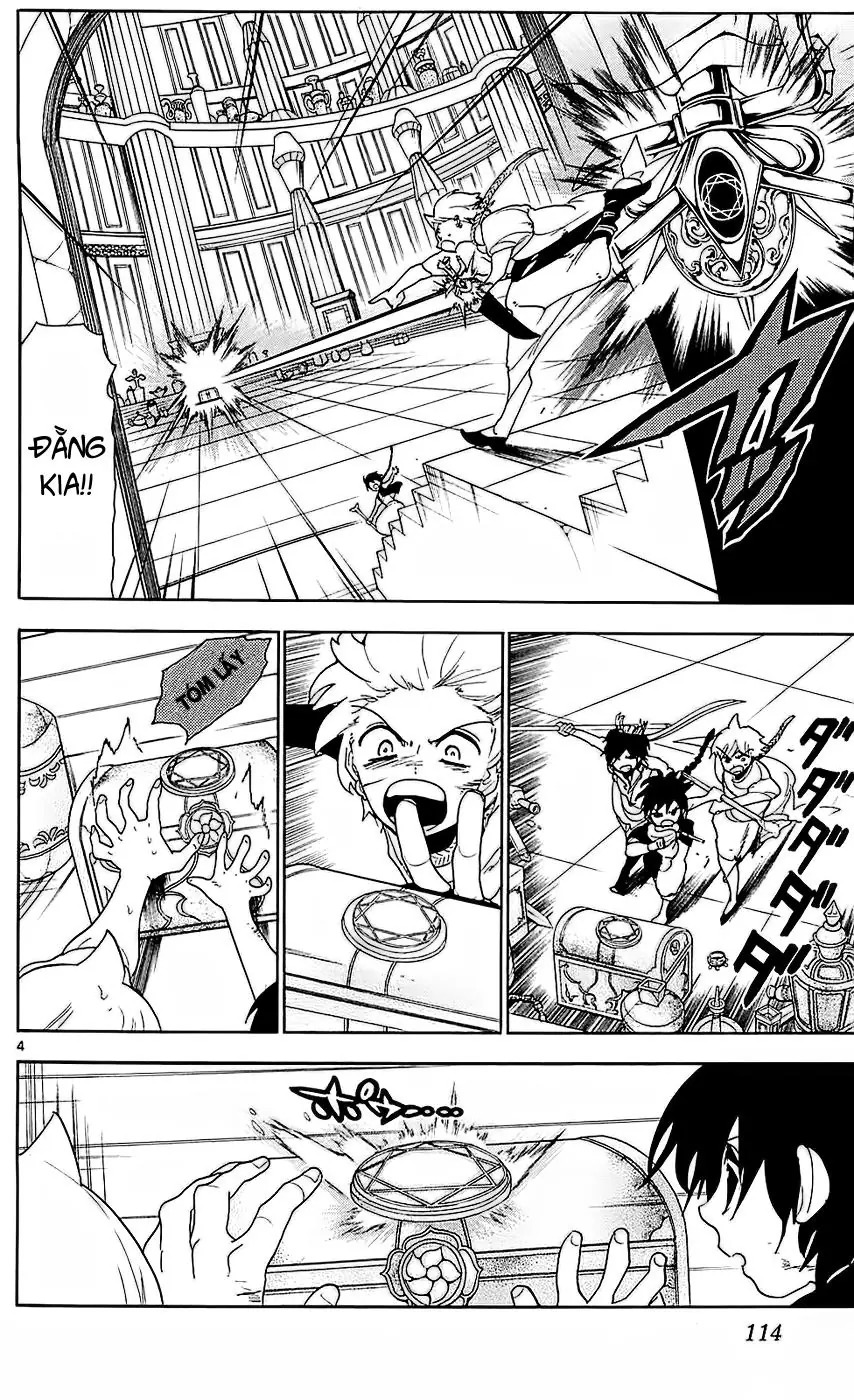 Magi: Bậc Thầy Pháp Thuật Chapter 105 - Trang 4
