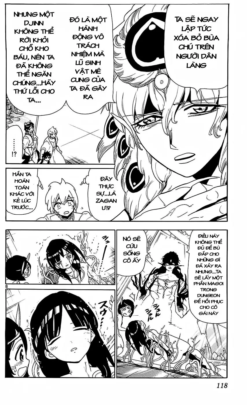 Magi: Bậc Thầy Pháp Thuật Chapter 105 - Trang 8