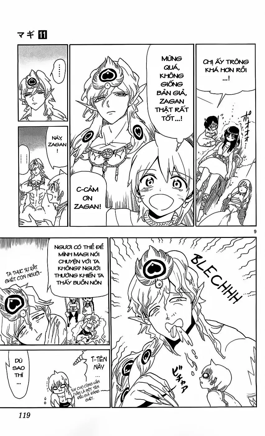 Magi: Bậc Thầy Pháp Thuật Chapter 105 - Trang 9