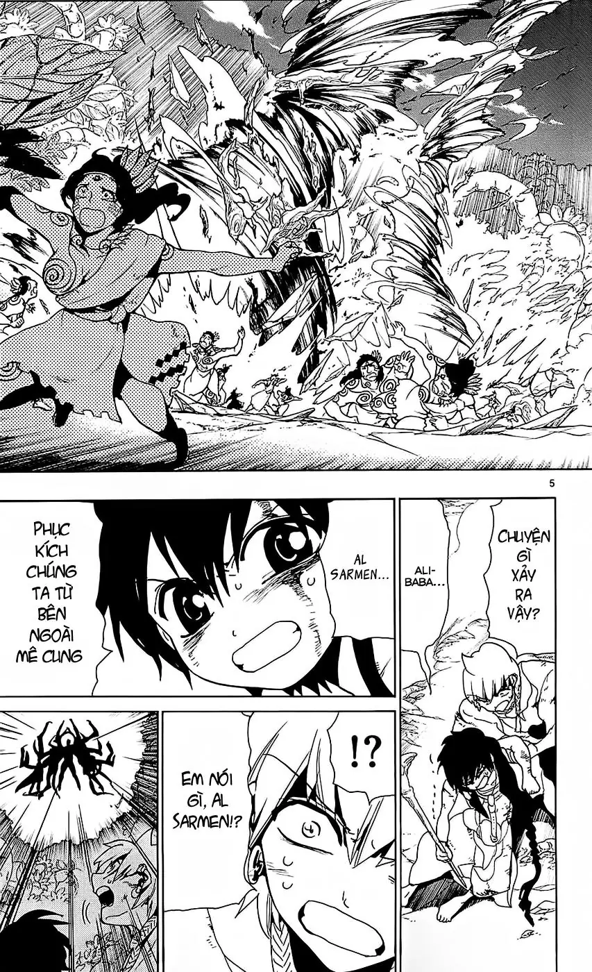Magi: Bậc Thầy Pháp Thuật Chapter 106 - Trang 5