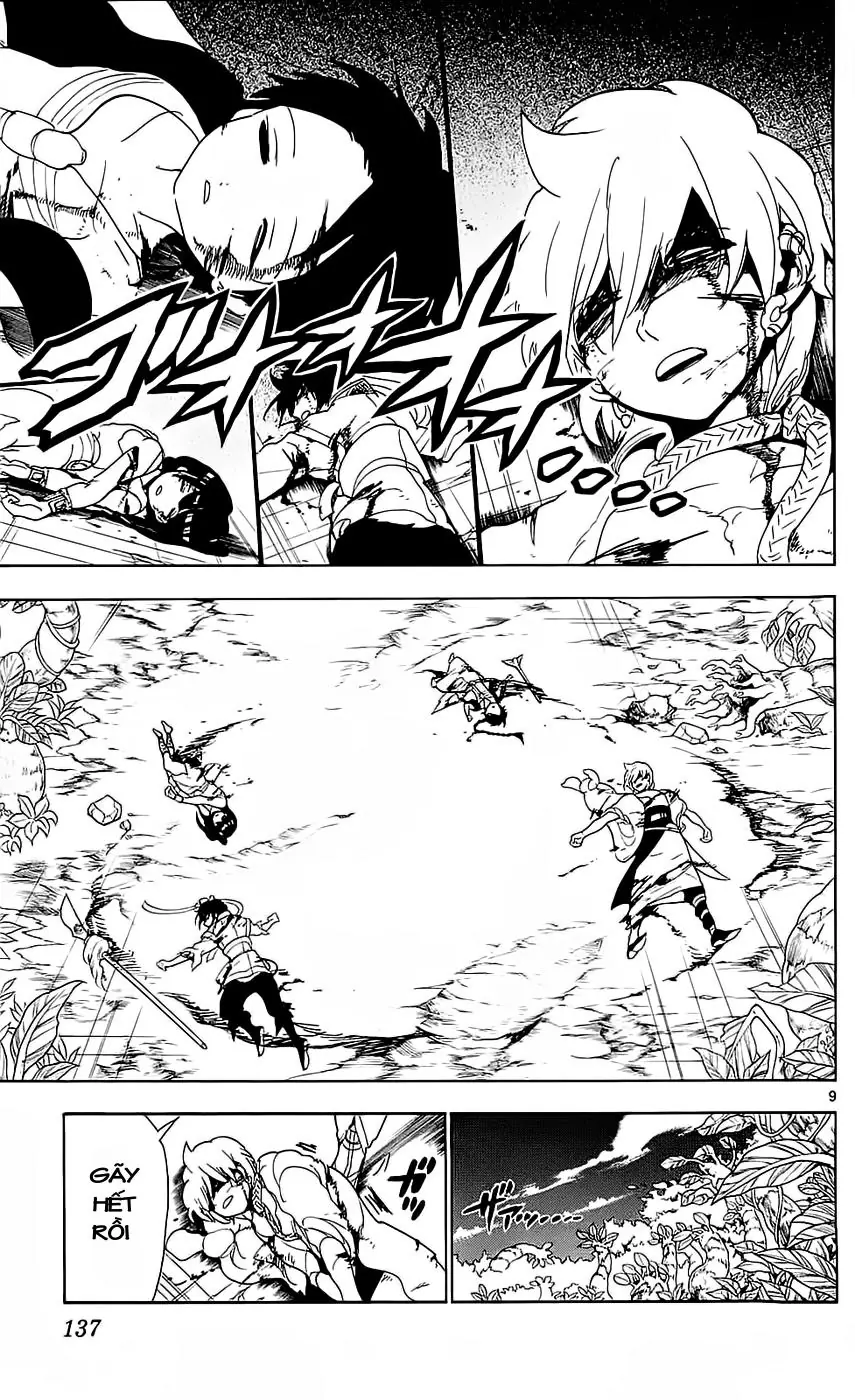 Magi: Bậc Thầy Pháp Thuật Chapter 106 - Trang 9
