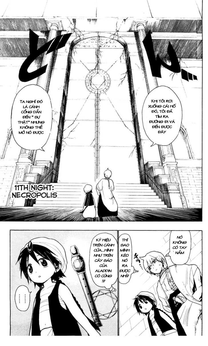 Magi: Bậc Thầy Pháp Thuật Chapter 11 - Trang 4