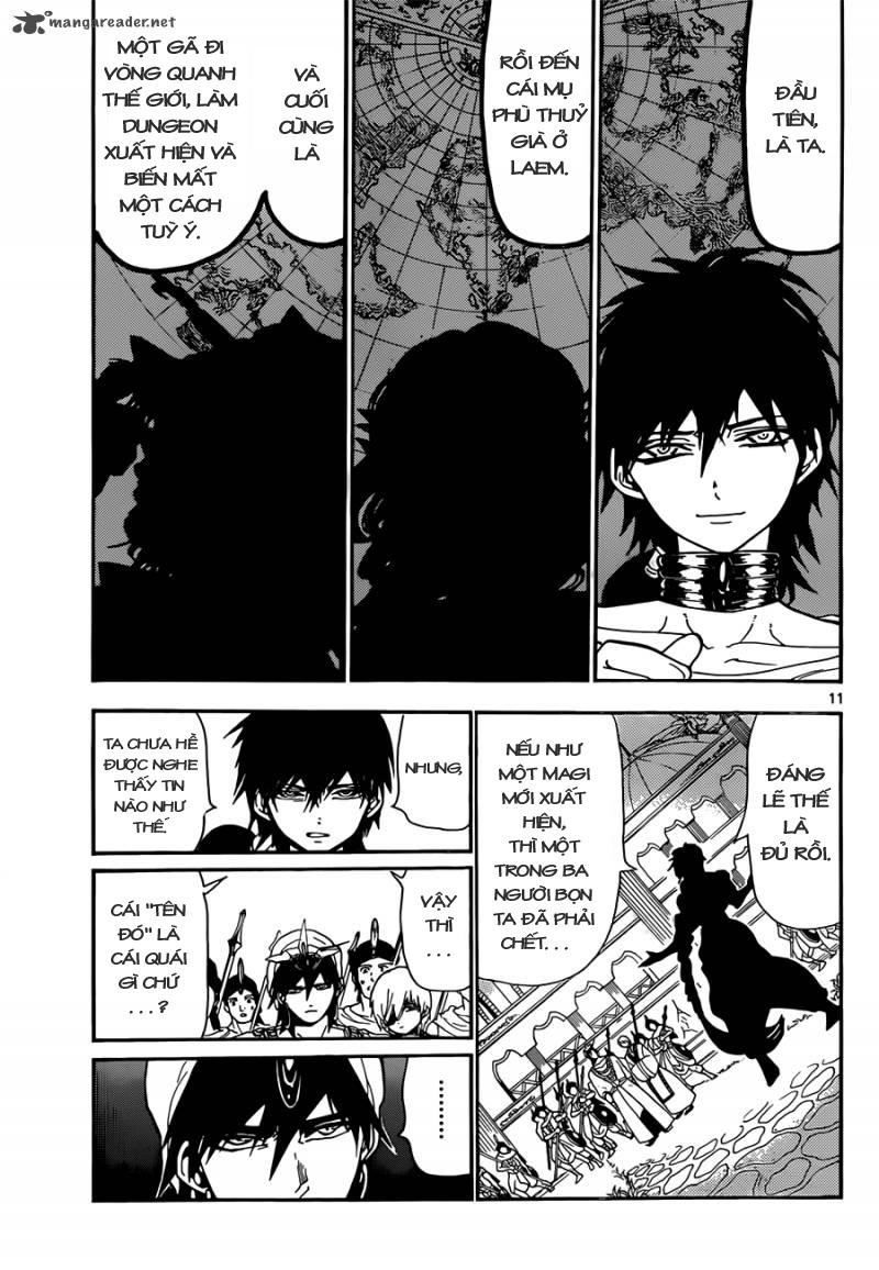 Magi: Bậc Thầy Pháp Thuật Chapter 110 - Trang 11