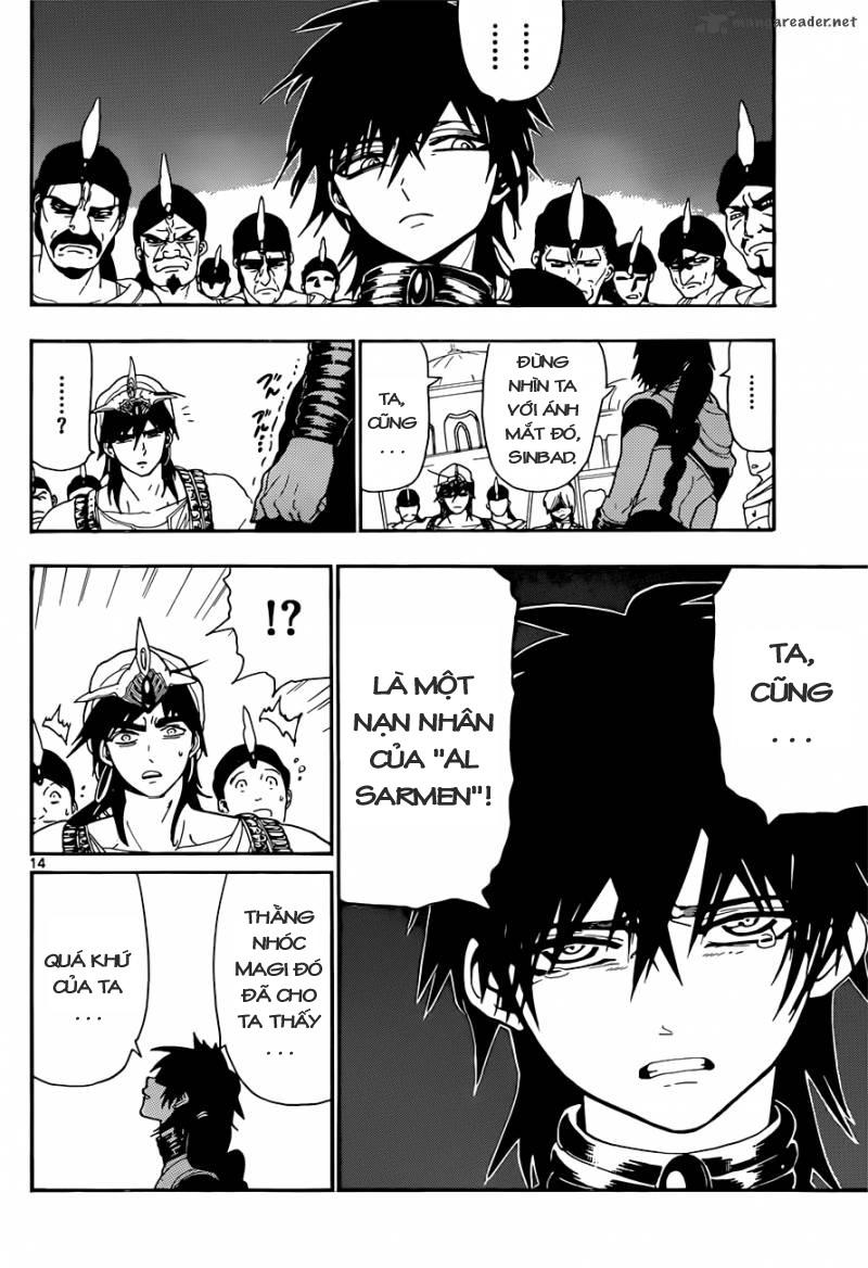 Magi: Bậc Thầy Pháp Thuật Chapter 110 - Trang 14