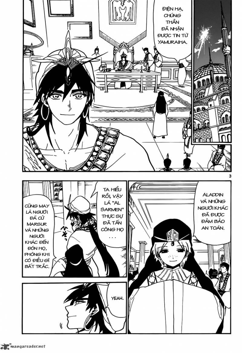 Magi: Bậc Thầy Pháp Thuật Chapter 110 - Trang 3