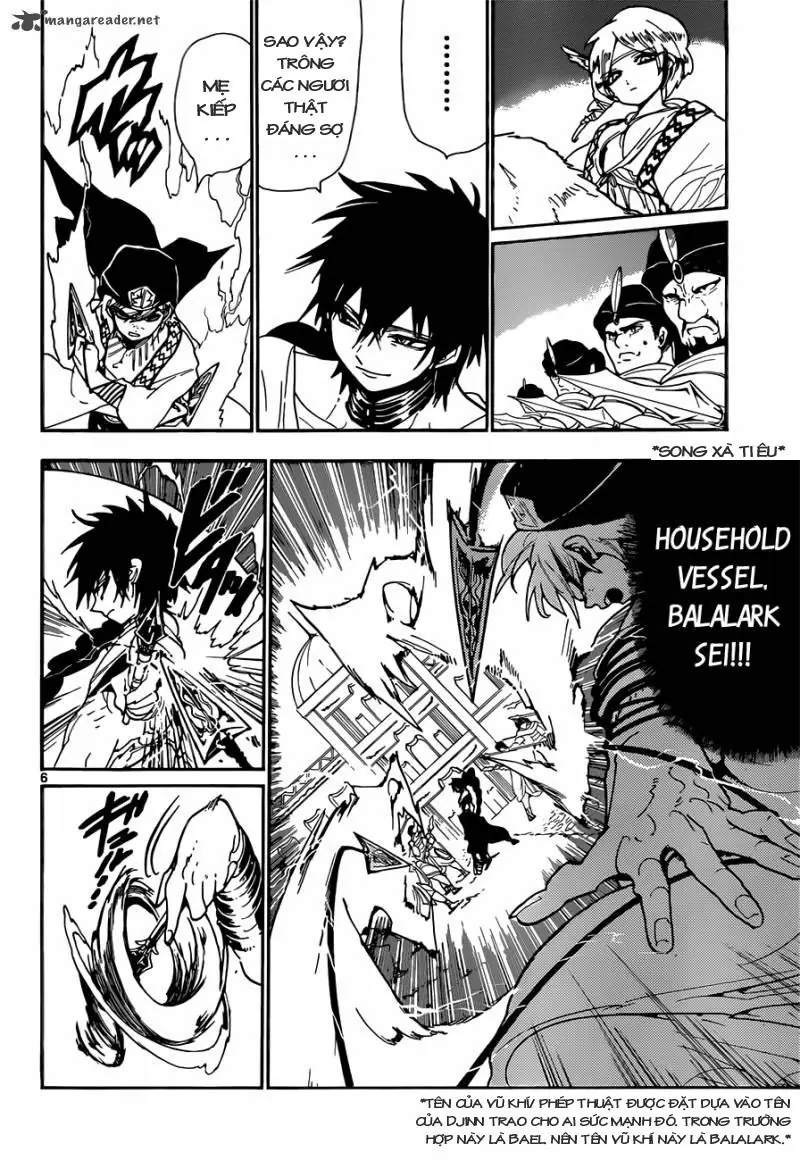 Magi: Bậc Thầy Pháp Thuật Chapter 110 - Trang 6