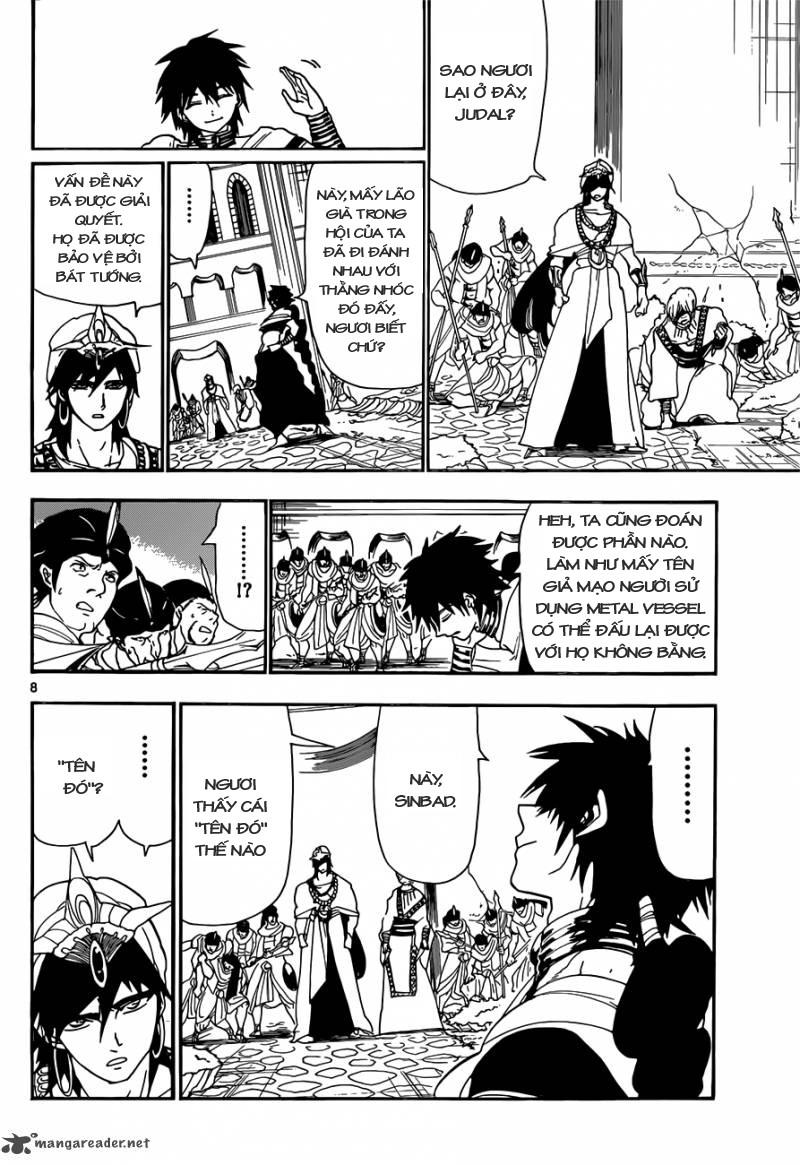 Magi: Bậc Thầy Pháp Thuật Chapter 110 - Trang 8