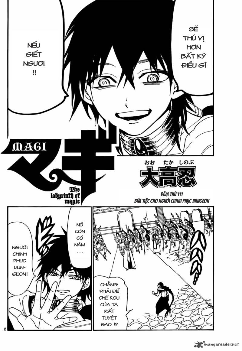 Magi: Bậc Thầy Pháp Thuật Chapter 111 - Trang 3