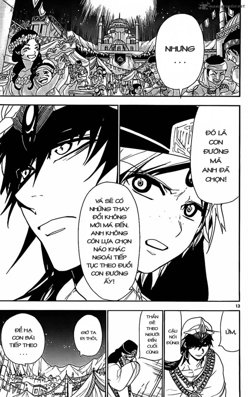 Magi: Bậc Thầy Pháp Thuật Chapter 112 - Trang 12