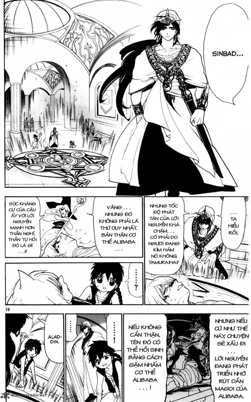 Magi: Bậc Thầy Pháp Thuật Chapter 114 - Trang 15