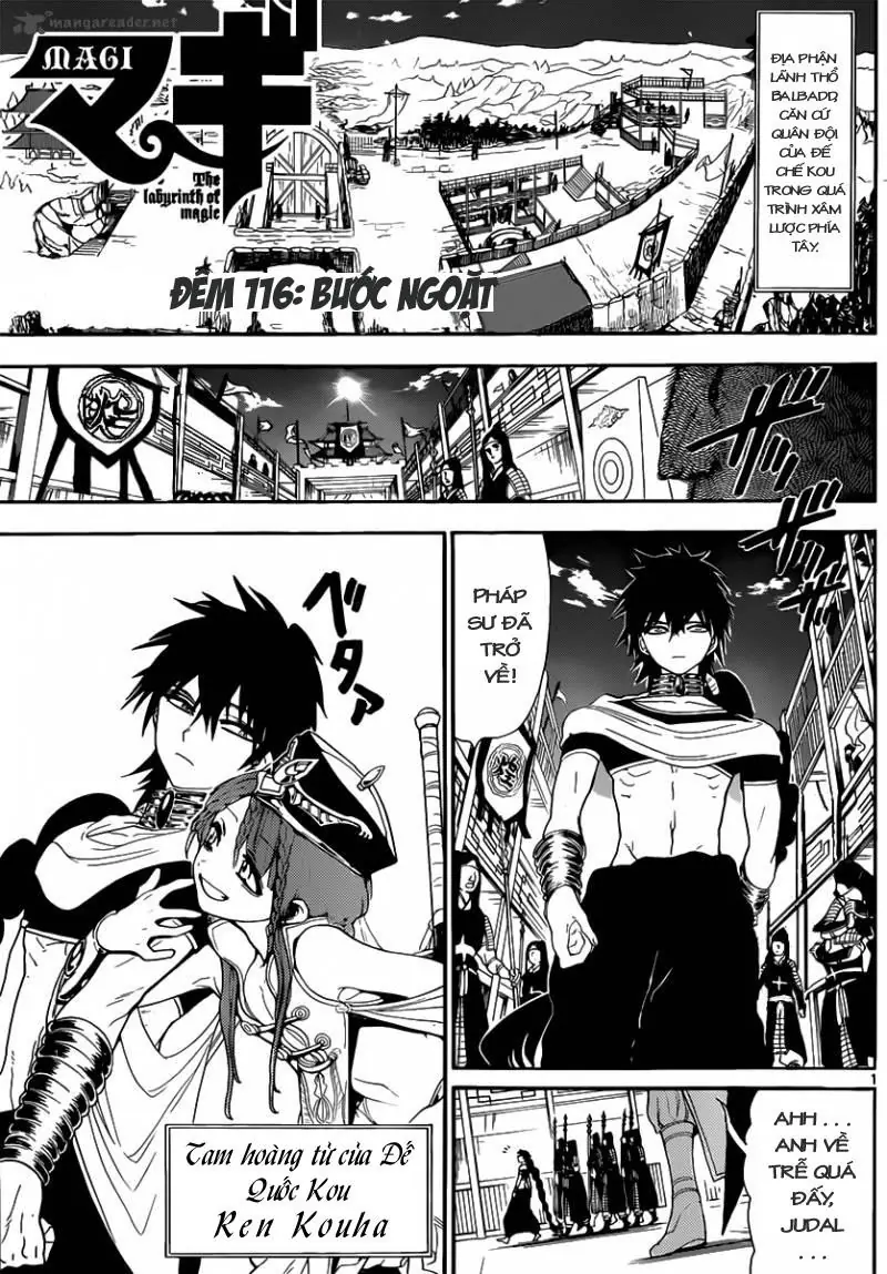 Magi: Bậc Thầy Pháp Thuật Chapter 116 - Trang 3