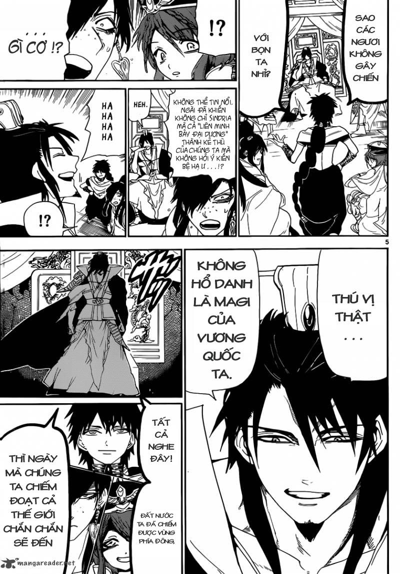 Magi: Bậc Thầy Pháp Thuật Chapter 116 - Trang 7