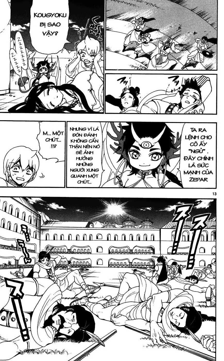 Magi: Bậc Thầy Pháp Thuật Chapter 120 - Trang 13