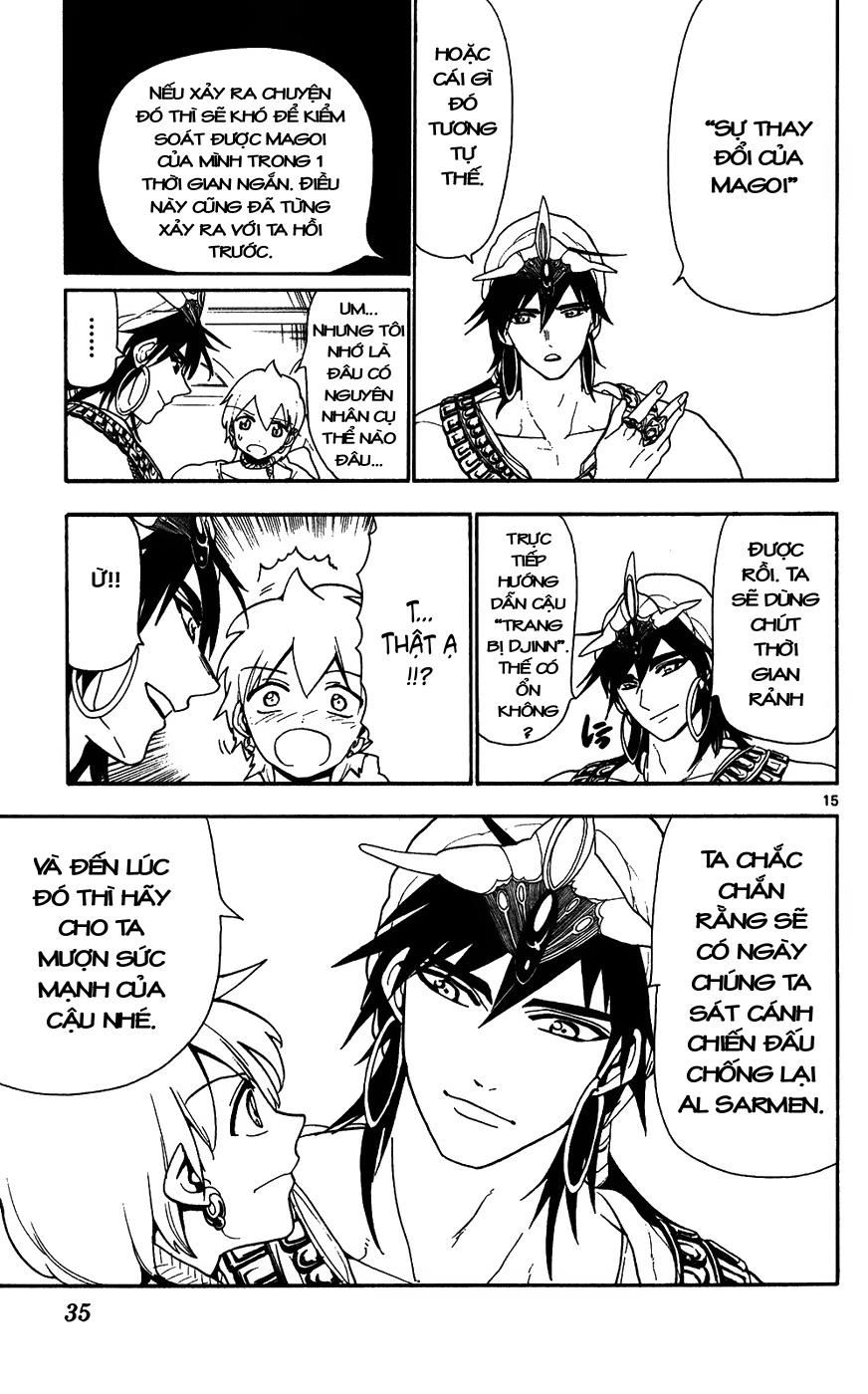 Magi: Bậc Thầy Pháp Thuật Chapter 120 - Trang 15